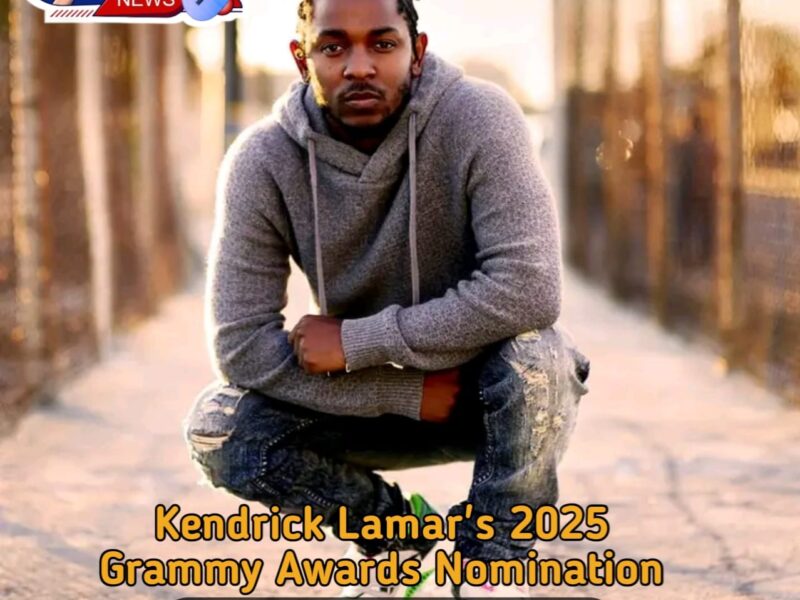 KENDRICK LAMAR 7 Nominations For The 2025 GRAMMY AWARDS